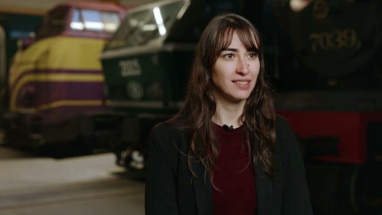 Alicia Jacquemin, chemin de Fer à Vapeur des Trois Vallées